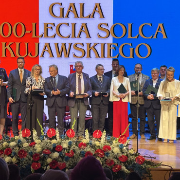 WSG uhonorowana podczas Gali 700-lecia Solca Kujawskiego