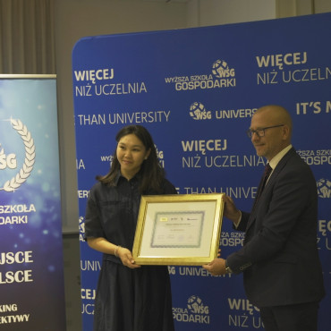 Delegacja APEMS zakończyła moduł EMBA na WSG