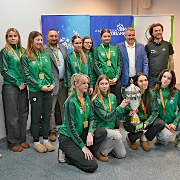 Złoto dla AZS WSG – konferencja prasowa po mistrzowstwie w lidze