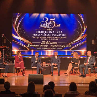 Jubileusz 35-lecia Okręgowej Izby Pielęgniarek i Położnych w Olsztynie