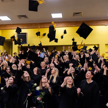 Dyplomatorium absolwentów pielęgniarstwa i pedagogiki w Kolegium Nauk Stosowanych w Działdowie
