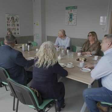 Vice President of the City of Grudziadz at the Medical Simulation Center